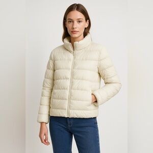 Ultra Light Down Short Puffer Jacket